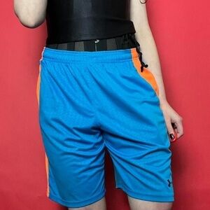 Y2k basketball shorts 💙🧡​​​​​​​​​​​​​​​​​​